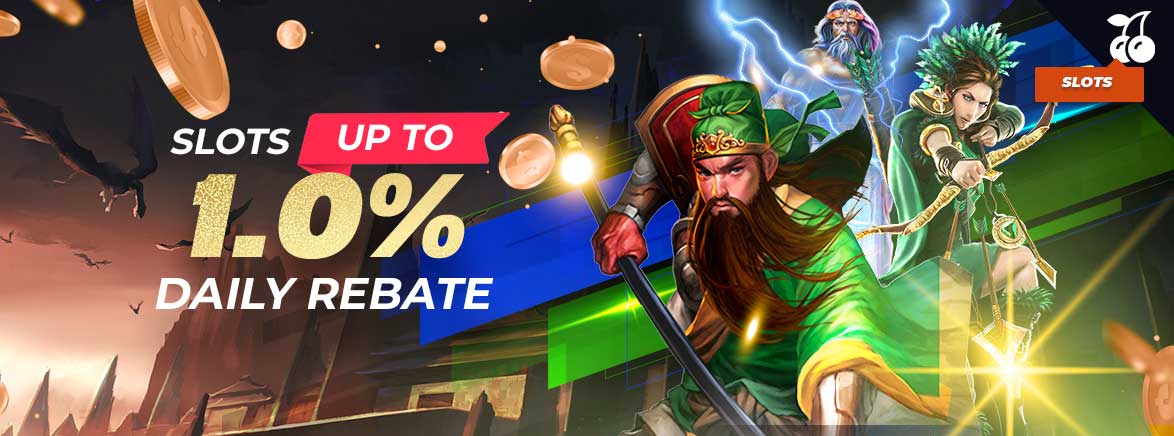 Slots 1% Unlimited Daily Rebate
