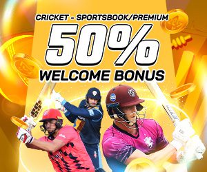 Cricket – Sportsbook/Premium Bet 50% Deposit Bonus Upto 7,777 BDT